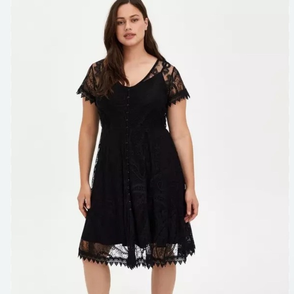 black long sleeve dress flowy with silver eyelet – First Sunday Color:Dusty_Blue Emerald Green Party Girl silhouette:A-Line
